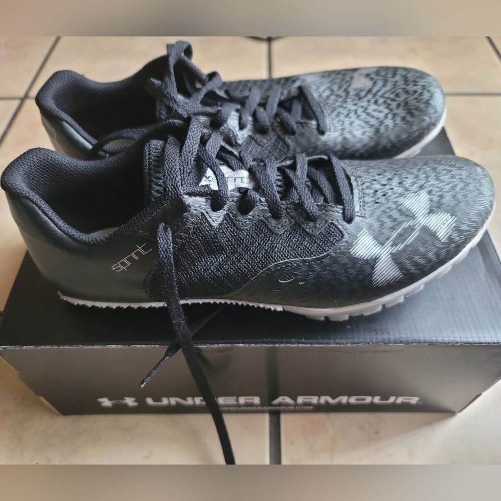 Under Armour track spikes